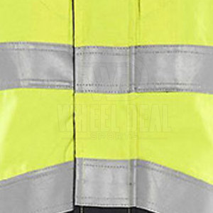Veste de sécurité réfléchissante personnalisée OEM pour construction électrique en nylon polyester imperméable avec logo personnalisé - Product Image 5