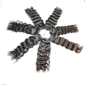 Nouveau produit de qualité supérieure : Lot de cheveux humains vierges bruts vietnamiens ondulés, extensions non traitées avec cuticules alignées, en vente - Product Image 5