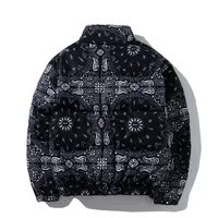 Chaqueta Acolchada Hip Hop Unisex, Estilo Vintage, Bloques de Color, Patchwork, Cálida para Invierno 2020, Harajuku, Resistente al Viento y al Agua, con Dibujos Animados