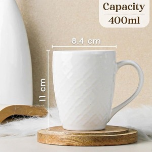 Handcrafted Eco-Friendly Ceramic <b>Mug</b> Lid Customizable Capacity Custom Logo Option Beautiful Color for Gifting Use Modern Design - Product Image 4