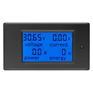 PZEM-031 6.5-100V 20A Current Panel DC Meter Solar Power Energy Meter Voltage Meters Ampermeter Digital Voltmeter