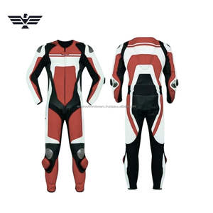 ชุดแข่งรถมอเตอร์ไซค์แบบชิ้นเดียวสำหรับผู้ชายรุ่นใหม่ล่าสุด คุณภาพพรีเมียม ดีไซน์ทันสมัยจาก Empire Trend Wear ผลิตจากหนังระบายอากาศ ป้องกันรังสียูวี แขนยาวเต็มตัว - Product Image 2