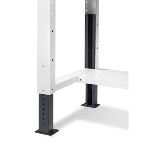 Fami 200cm <b>wooden</b> <b>workbench</b> with WORK2026 wall unit - Product Image 3