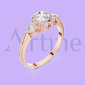 แหวนผู้หญิงประดับสีทองแท้10K - Product Image 1