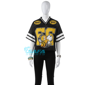 Maillot de football version fan en gros, version joueur, 100% polyester, séchage rapide, respirant, manches courtes, personnalisable pour l'équipe - Product Image 2