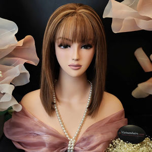 2025 Hot Selling 100% Raw High Quality Human Hair <b>Wig</b> with 5x5 <b>Full</b> Cuticle Transparent HD <b>Lace</b> Closure Wholesale Price - Product Image 1
