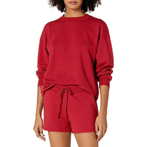 Sweat-shirts d'hiver pour femmes personnalisés avec logo, grande taille, col rond, confortables et écologiques – Collection 2025 – Vente en gros - Product Image 4