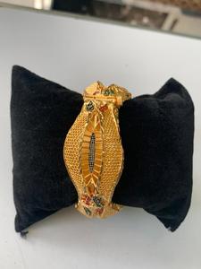 MEJOR COMPRA Micro chapado en oro europeo africano mujeres pendientes hechos a mano pulseras Vintage Regular Party Wear con regalos de perlas - Product Image 2