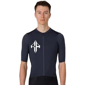 Nuevas camisetas de ciclismo con estampado de cremallera completa para hombre, de poliéster 100% Material, logotipo personalizado de alta calidad Premium para hombre - Product Image 3