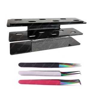 Présentoir en gros pince à épiler d'extension de cils en acrylique durable support de stockage pince à épiler grattoir cisailles organiser support - Product Image 2