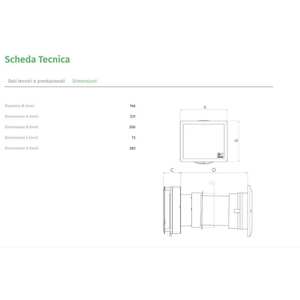 Unité de récupération de chaleur VMC Vortice Vort HRW 40 Mono EVO Wifi 12442 pour systèmes CVC - Product Image 3