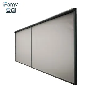 Cortinas De Rolo Motorizado Janela Blackout Rolo exterior SunShades impermeáveis