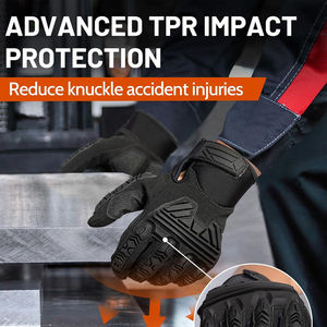 Guantes Mecánicos Multifuncionales Térmicos, Ligeros y Duraderos para un Movimiento Fácil y Reparaciones y Mantenimiento al Aire Libre - Product Image 4
