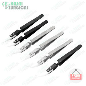 Pince à souder anti-magnétique de haute qualité Outil de précision pointu et incurvé - Product Image 3