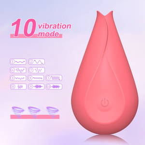 Sexuell-Vergnügungs-Vibrator für Damen klitoris-Leck-Stimulator mit Vibration Hersteller von Sexspielzeugen für Frauen - Product Image 3