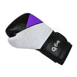 Guantes de boxeo profesionales de diseño personalizado 2025 Guantes de entrenamiento de cuero de alta calidad - Product Image 2