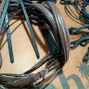 บังเหียนหนังสไตล์อังกฤษบุนิ่มมากทนทานใช้งานได้ดีเยี่ยมจากผู้ผลิตขายส่งทุกขนาด - Product Image 4