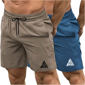 Pantalones cortos para correr para hombre, pantalones cortos deportivos con bolsillos y cremallera, Focus Olive - Product Image 6