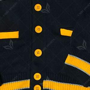 เสื้อสเวตเตอร์ถักของผู้หญิงเสื้อสเวตเตอร์ลายทางยาวโลโก้ ODM ออกแบบได้ตามต้องการ - Product Image 5