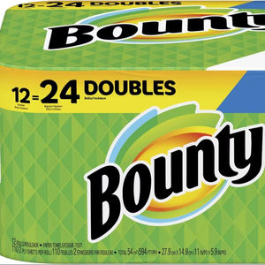 Bounty Select-Toallas de papel de tamaño A, color blanco, 8 rollos triples = 24 rollos regulares - Product Image 1