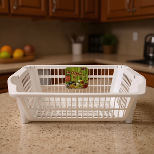 Stefanplast MAGIC White PR0180C Paniers de rangement peu encombrants et empilables, conteneur multi-usages 54,5x38x24,5cm - Product Image 3