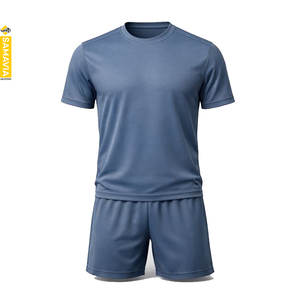Maillots de football personnalisés par sublimation |   Matériau en maille |   Léger, extensible et respirant |   Fabricant de vêtements d'équipe en gros B2B - Product Image 1