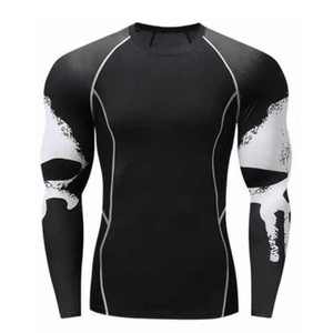 Unisex de alta calidad transpirable BJJ MMA Rash Guard personalizado cómodo Unisex equipo de entrenamiento - Product Image 5
