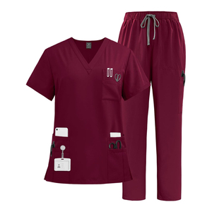 Top Quality Nursing <b>Scrubs</b> Uniforms Stylish <b>Sets</b> Fashionable Medical Uniforms <b>Scrub</b> <b>Sets</b> for Online Selling Available All Sizes - Product Image 1