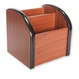 Office Stationary Rose Gold Pen Stand Multi-Functional Use School <b>Accessories</b> Stand Office <b>Desk</b> Iron Votive Stationary Holder - Product Image 3