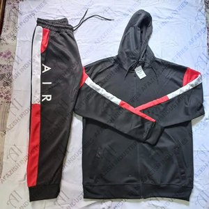 Chándal liso de diseñador con logotipo personalizado para hombre, chándal para correr, chándal de béisbol, pantalones de dos piezas, traje deportivo para hombre - Product Image 3