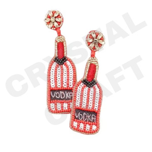 Pendientes colgantes de moda Flyhigh Bird, recién llegado, cuentas hechas a mano transfronterizas, oro, moda creativa para fiestas, estilo cristiano - Product Image 6