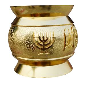 Porte-encens en aluminium doré de meilleure qualité décor à la maison diffuseur d'aromathérapie église ménage brûleur d'encens Pot pour religieux - Product Image 5