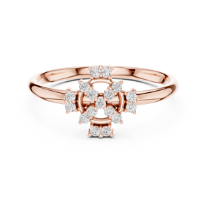 Bague Promise 14K avec pierre en forme de coeur pour filles - Product Image 2