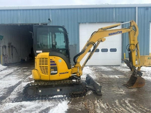 Mini-excavatrice Komatsu PC35MR-5 de 4 tonnes à prix avantageux, modèle 2022, avec moteur FPT de 26 kW - Product Image 6