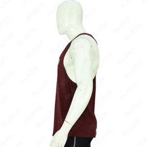 เสื้อกล้ามผ้าฝ้าย100% วินเทจสำหรับผู้ชายเสื้อกล้ามใส่เล่นกีฬาฟิตเนสและวิ่งโลโก้ - Product Image 3