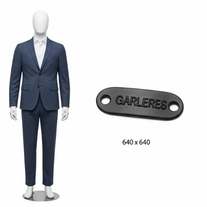 Etiquetas de Zapatos Ecológicas de Metal Repujado, Etiquetas Duraderas de Aleación de Zinc, Accesorios de Calzado Grabados Personalizados para Zapatillas, Botas y Zapatos - Product Image 4