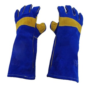 Gants de travail en cuir de grain de vache de haute qualité nouveauté résistant pour les conducteurs de moto de sport de jardin Protection de sécurité de soudage - Product Image 1