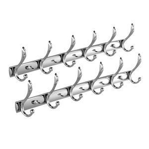 Ganchos de pared adhesivos SUS 304 de acero inoxidable de alta resistencia, ganchos multiusos impermeables y elegantes para baño y cocina - Product Image 3