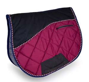 Selle de cheval en satin professionnelle à vente chaude, coussin de selle équestre confortable, antidérapant, en polycoton, réglable, style western - Product Image 5