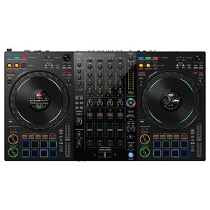 Controlador DJ Profesional de 4 Canales para Clubes y Eventos con Pantallas Jog Multicolor y Control de Fader Dedicado - Product Image 1
