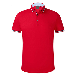 T-shirt polo été 230GSM bleu royal uni personnalisé en gros de haute qualité pour hommes - Product Image 6