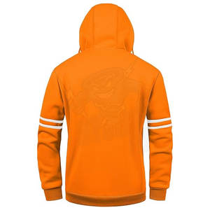 Sweat-shirt à capuche zippé décontracté pour hommes, veste en polaire douce pour l'automne et l'hiver 100% coton, fournisseur OEM - Product Image 3