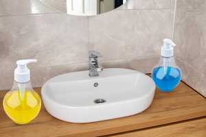 ขวดปั๊มสบู่พลาสติก |   ขวดสบู่ล้างมือแบบเติมได้ ใช้งานง่าย ทำความสะอาดง่าย เป็นมิตรกับสิ่งแวดล้อม สำหรับห้องน้ำและห้องครัว - Product Image 5