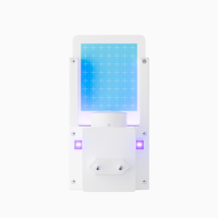 Trampa para Mosquitos con Luz Ultravioleta Ecológica OEM, Repelente de Insectos para Interiores, Enchufable, Cobertura de 20m, para Dormitorio y Sala de Estar