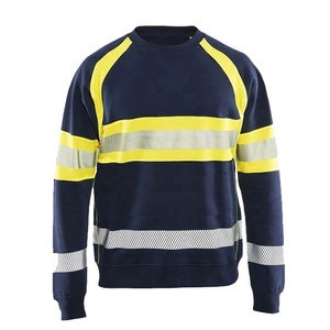 Sudadera con capucha de alta visibilidad impermeable para hombre con características de seguridad reflectantes logotipo personalizable precio al por mayor - Product Image 1