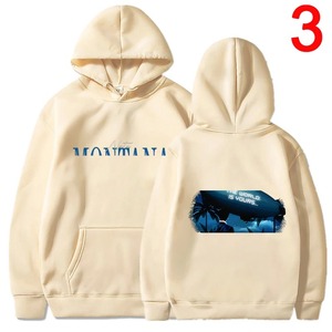 เสื้อมีฮู้ดแขนยาวแฟชั่นผู้ชายเสื้อสเวตเชิ้ตฮิปฮอปลำลองเท่ๆ - Product Image 5