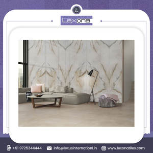 Taille 60x120 cm (600x1200mm) Finition Application de carreaux de porcelaine émaillée à haute brillance Conception de sol et de mur Carreaux de designer colorés - Product Image 4