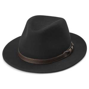 Sombreros de Vaquero de Cuero Negro Puro, Unisex, Ecológicos, Protección Solar para Exteriores, OEM, ODM, Personalizables, Modernos, para Todas las Temporadas - Product Image 3