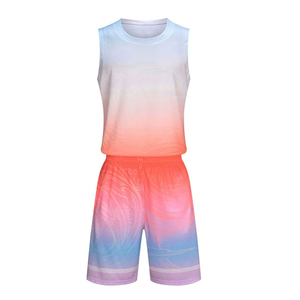 Vente en gros directe d'usine, nouveau modèle de maillot de basket-ball, logo personnalisé, dernière collection de vêtements de sport en polyester BSCI, impression par sublimation, différentes tailles - Product Image 6