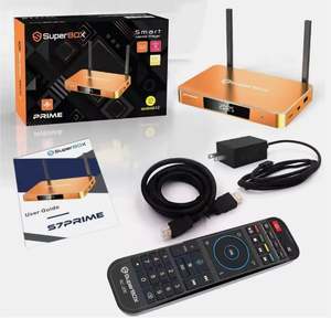 Nuevo y 100% Programado, S7 PRIME Android 13 Android TV Box con Más de 3000 Canales en Vivo de EE. UU. y Más de 30000 VOD, Listo para Enviar - Product Image 1